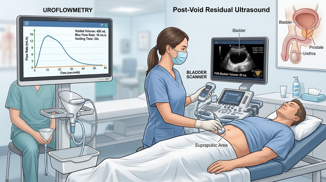 Uroflowmetry & Post-Void Residual (PVR) Urine Test Uroflowmetry & Post-Void Residual (PVR) Urine Test